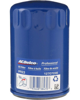 Acdelco Pf63 Professional Engine Oil Filter