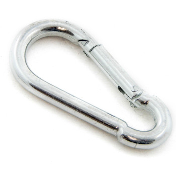 Red Hound Auto 50 Steel Spring Snap Quick Link Carabiner Hook Clips 238 Inches Length Medium Duty 130 Pound 732 Inches Th