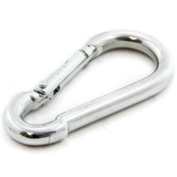 Red Hound Auto 50 Steel Spring Snap Quick Link Carabiner Hook Clips 238 Inches Length Medium Duty 130 Pound 732 Inches Th