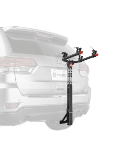 Allen Sports Deluxe 2Bike Hitch Mount Rack Silverblack 522Rr