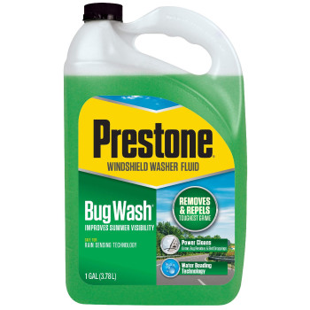 Prestone Bug Wash Windshield Washer Fluid 1 Gallon