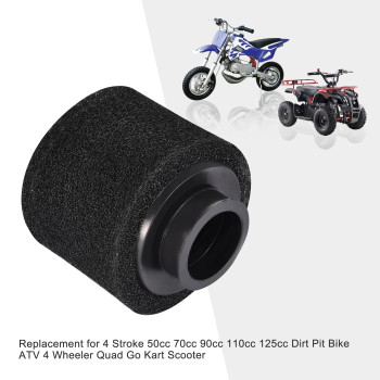 Goofit 38Mm Air Filter For Atv Quad Dirt Bike Pit Bike Scooter Go Kart