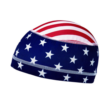 Mission Cooling Helmet Liner Usa Flag Lightweight Breathable Cools Up To 2 Hours Upf 50 Sun Protection Machine Washab