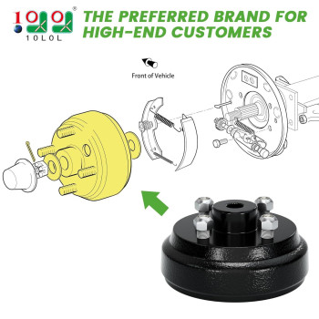 10L0L 19186G1P Brake Drumhub Assembly Electric For Ezgo Txt