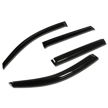 Auto Dynasty Compatible With Rav4 4Pcs Tapeon Window Visor Deflector Rain Guard