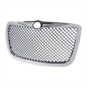 Specd Tuning Front Chrome Mesh Grill Grille Compatible With 20052010 Chrysler 300 300C