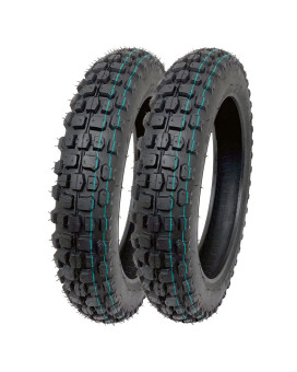 Mmg Set Of 2 Knobby Tire 30010 Front Or Rear Trail Off Road Dirt Bike Motocross Pit