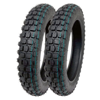 Mmg Set Of 2 Knobby Tire 30010 Front Or Rear Trail Off Road Dirt Bike Motocross Pit