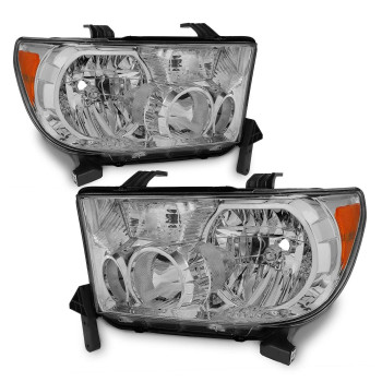 Akkon For Toyota Tundra Oe Replacement Headlights Driverpassenger Head Lamps