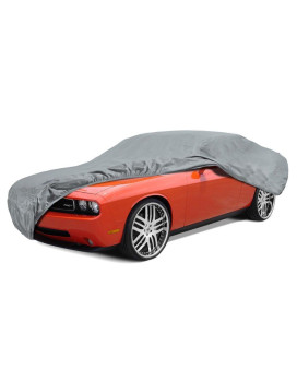 Bdk Universal Fit Water Resistant All Weather Indoor Outdoor Car Cover For Sedan Suv Auto Vehicle Protect From Uv Light Rain