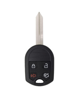 Keyless2Go Replacement For New Uncut Keyless Remote Head Key Fob Select Escape Explorer Focus Fusion That Use Oucd6000022164R80