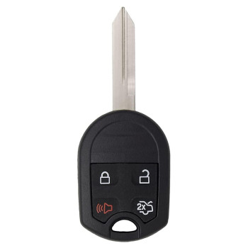 Keyless2Go Replacement For New Uncut Keyless Remote Head Key Fob Select Escape Explorer Focus Fusion That Use Oucd6000022164R80