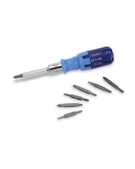 Lutz 21001 15In1 Ratchet Screwdriver Blue