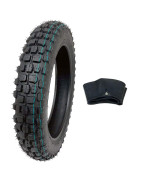 Mmg Bundle Combo Knobby Tire With Inner Tube 30010 Front Or Rear Trail Off Road Dirt Bike Motocross Pit