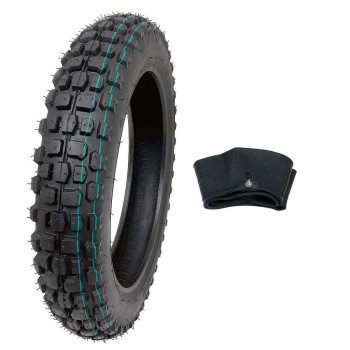 Mmg Bundle Combo Knobby Tire With Inner Tube 30010 Front Or Rear Trail Off Road Dirt Bike Motocross Pit