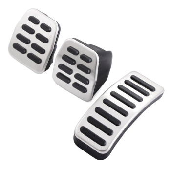 Andygo Fit For Vw Borajetta Mk4 Golf Mk4 Polo 9N Nonslip Stainless Steel Style Pedal Cover For Manual Gear