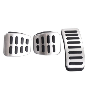 Andygo Fit For Vw Borajetta Mk4 Golf Mk4 Polo 9N Nonslip Stainless Steel Style Pedal Cover For Manual Gear