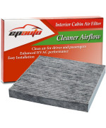 Epauto Cp134 Cf10134 Premium Cabin Air Filter Includes Activated Carbon