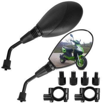 Weiyingsi Motorcycle Rearview Mirrors 8Mm Scooter Rearview Mirrors For Gy6 50Cc 70Cc 110Cc 125Cc 150Cc Chinese Scooter Moped Ta