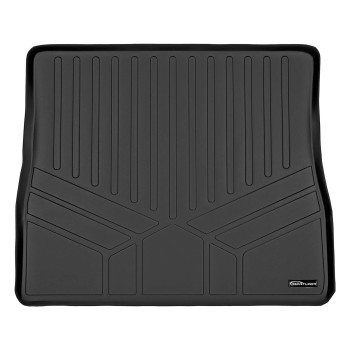 Maxliner All Weather Custom Fit Cargo Trunk Liner Floor Mat Behind 2Nd Row Black Compatible With 20112020 Toyota Sienna