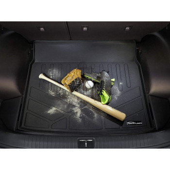 Maxliner All Weather Custom Fit Cargo Trunk Liner Floor Mat Behind 2Nd Row Black Compatible With 20112020 Toyota Sienna