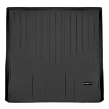 Maxliner All Weather Cargo Trunk Liner Floor Mat Behind 2Nd Row Seat Black Compatible With 20082020 Grand Caravantown Countr