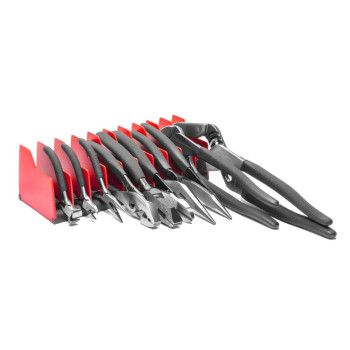 Ernst Manufacturing Plier Pro Premium Noslip Plier Organizer Holds 10Tools Of Any Size Rubber Base Keeps Tools In Place Mod