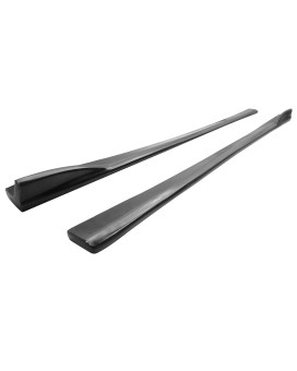 Side Skirts Compatible With 20082014 Subaru Impreza Wrx Sti Black Pu Sideskirt Rocker Moulding Air Dam Chin Diffuser Bumper Li