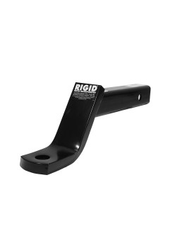 Rigid Hitch Class Iii Iv Hitch Ball Mount Ub413B Fits 2In Receiver 8 500 Lbs 4Inch Drop Black