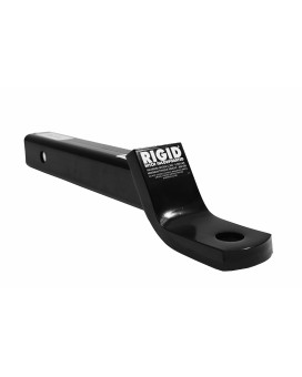 Rigid Hitch Class Iii Iv Hitch Ball Mount Ub210B Fits 2In Receiver 8 500 Lbs 2Inch Drop Black