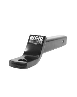 Rigid Hitch Class Iii Iv Hitch Ball Mount Ub213B Fits 2In Receiver 8 500 Lbs 2Inch Drop Black