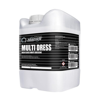 Nanoskin Multi Dress All Purpose Dressing 5 Gallons Interior Exterior Dressing For Car Detailing Works On Tire Vinyl Rub