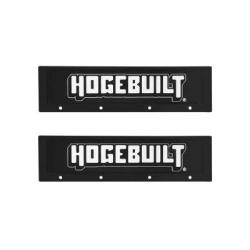 Hogebuilt 24 X 6 Heavy Duty Quarter Fender Semi Truck Top Rubber Mud Flapsset Of 2