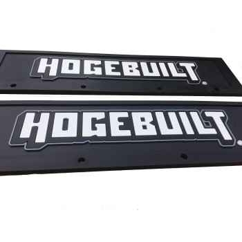 Hogebuilt 24 X 6 Heavy Duty Quarter Fender Semi Truck Top Rubber Mud Flapsset Of 2