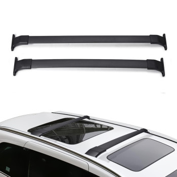 Auxmart Roof Rack Cross Bars Fit For Honda Odyssey 2011 2012 2013 2014 2015 2016 2017 Oe Style Black Rooftop Luggage Rack Repla