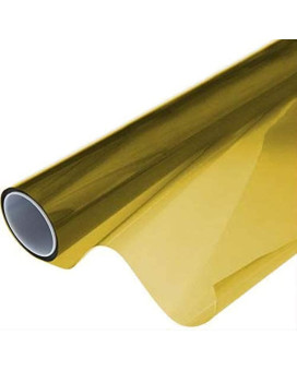 Vvivid Airtint Golden Yellow Headlighttail Light Window Tint 12 Inch X 24 Inch Roll X2