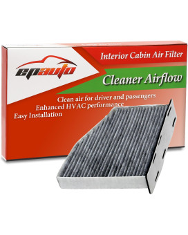 Epauto Cp939 Cuk2939 Replacement Premium Cabin Air Filter Includes Activated Carbon