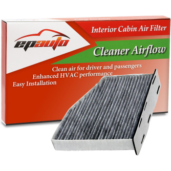 Epauto Cp939 Cuk2939 Replacement Premium Cabin Air Filter Includes Activated Carbon