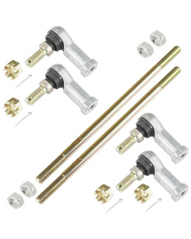 Caltric 2 Tie Rod Sets Compatible With Honda Fourtrax 300 4X4 Trx300Fw 19882000