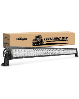 Led Light Bar Nilight 42Inch 240W Spot Flood Combo Led Driving Lamp Off Road Lights Led Work Light For Trucks Boat Jeep Lamp 2 Y