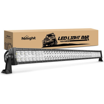 Led Light Bar Nilight 42Inch 240W Spot Flood Combo Led Driving Lamp Off Road Lights Led Work Light For Trucks Boat Jeep Lamp 2 Y