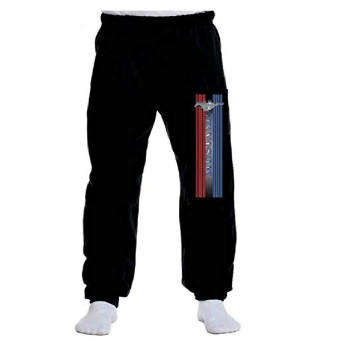 Ford Mustang Black Sweatpants Black X Large