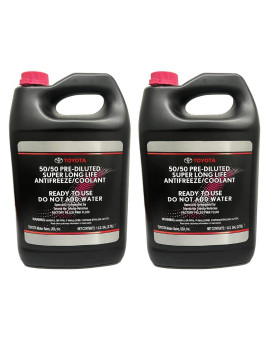 Set Of 2 Toyotascion Engine Coolant Antifreeze Genuine 00272Sllc2