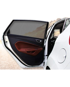 Car Rear Window Sunshade Screen Premium Quality Mesh Cover Blocks Uv Cling Back Surface No Suction Cups Needed For Baby P