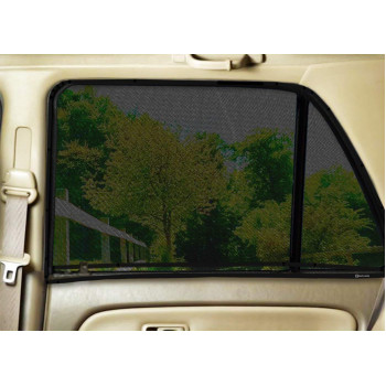 Car Rear Window Sunshade Screen Premium Quality Mesh Cover Blocks Uv Cling Back Surface No Suction Cups Needed For Baby P