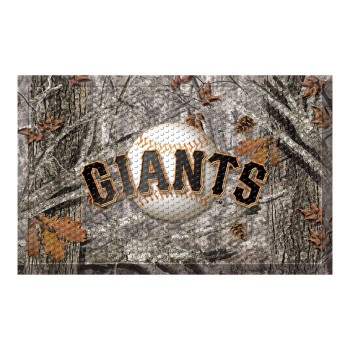 Fanmats 19051 Team Color 19 X 30 San Francisco Giants Scraper Mat Mlb Camo