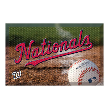 Fanmats 19062 Team Color 19 X 30 Washington Nationals Scraper Mat Mlb Ball