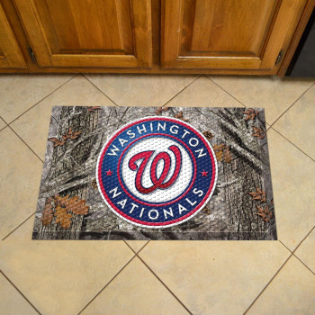 Fanmats 19063 Team Color 19 X 30 Washington Nationals Scraper Mat Mlb Camo