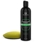 Trinova Plastic Trim Restorer Shines Darkens Worn Out Plastic Vinyl Rubber Surfaces Protects Cars Motorcycles From