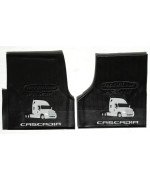 Freightliner Cascadia Rubber Allweather Oem Floor Mats Wlogo Fits 20082016 2 Pc Fronts